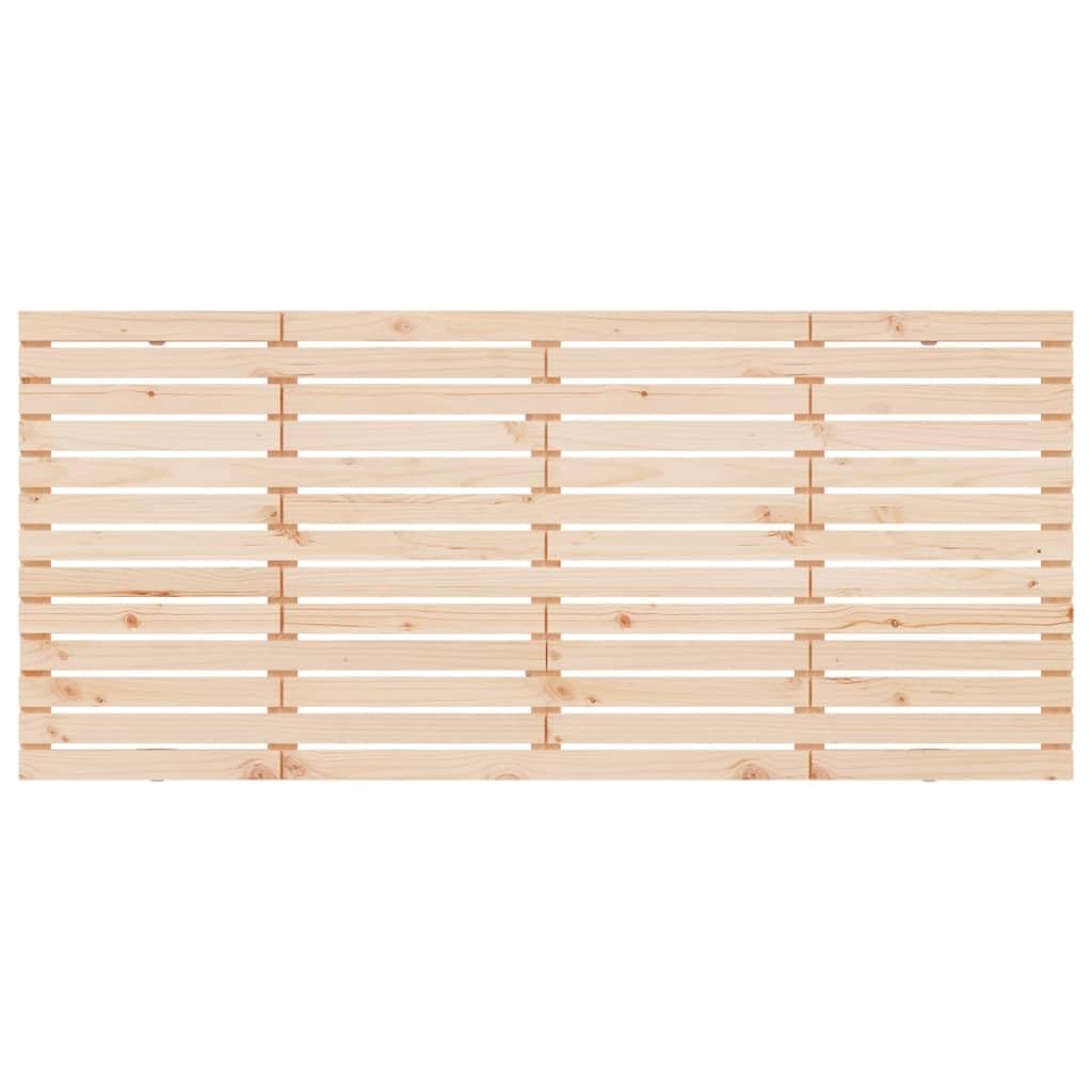824688 Testiera da Parete 156x3x91,5 cm in Legno Massello di Pino Testata in Legno,Testata Letto Matrimoniale Muebles Dormitorio Spalliera Letto Testiere per Letto Matrimoniale