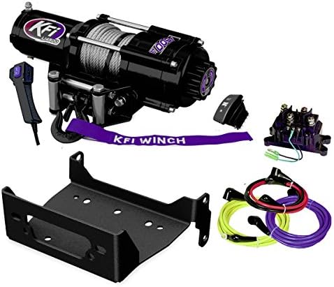 KFI Combo Kit - U45-R2 4500lbs Winch & Mount Bracket - compatible with 2014-2018 Yamaha Viking & Viking VI 4x4