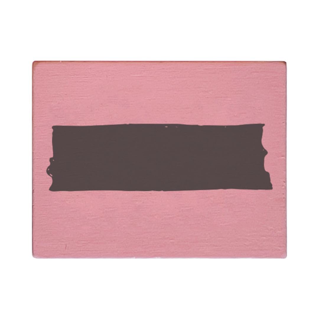May and Berry Wooden Stamp Pattern 3 35 x 45 mm Red