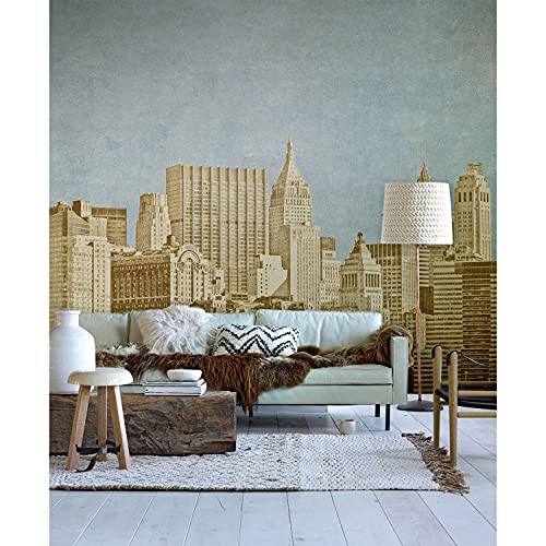 Papier peint Manhattan résout le problème des murs ternes - 2