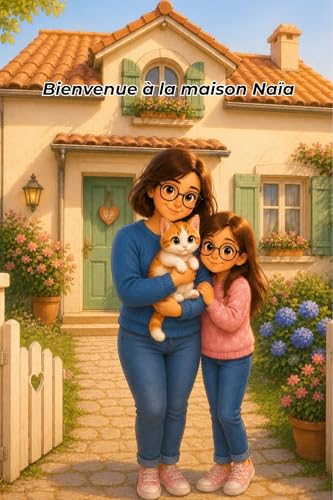 Bienvenue à la maison Naia: Un chat dans la nouvelle famille (French Edition)