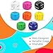 Bulk Toys Fortune Dice - 24 Pcs Colored Dice Gifts for Kids - Party Favors, Easter Egg Fillers, Goodie Bag Supplies, Pinata Stuffers, Vending Machine Toy