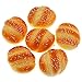 Gresorth 6 PCS PU Material Fake Cake Artificial Sesame Bread Decoration Model Kitchen Toys Photography Prop