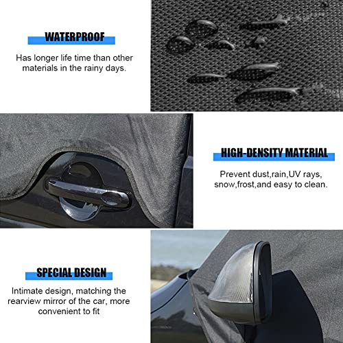 Lhcdqskcw Windshield Cover Window Compatible With Dodge Ram Promaster 1500 2014-2022, 600D Waterproof Front Window Sunshades Cover Blind Blocking Protector External Blackout Screen #TOP2