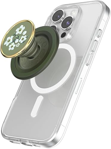 Vista 11 de PopSockets Agarre para teléfono con soporte expandible, agarre adhesivo - azul pálido