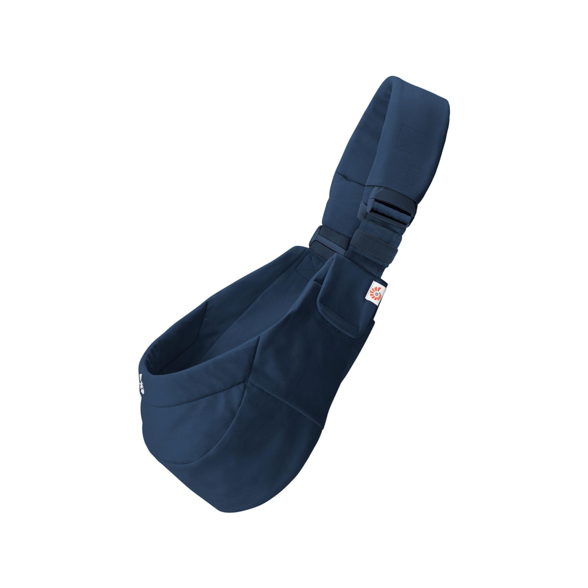 Ergobaby Upsie Sling Baby Hip Carrier, Ergonomic Hip Carrier for Babies and Toddlers from 6 Months (7.7-20.4 kg), Spontaneous Switching Between Walking and Being Carried, Midnight Blue