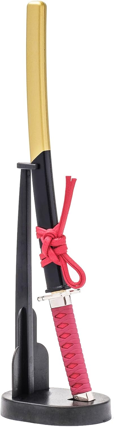 Wablade Katana Letter Opener, Samurai Sword Mail Opener with Stand, Made in Seki Japan, Japanese Desk Decor, Envelope Opener, Gift for Men, Office Desk Accessory (Oda Nobunaga)