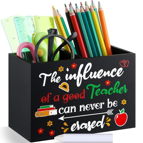 Resurhang Teacher Appreciation Pencil Holder Desk Organizer