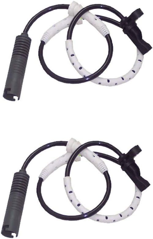 Olivia&Oliver 2pcs Front Left Right ABS Wheel Speed Sensor for BMW Coupe Convertible 328i 135i128i 323i 325i 330i 335i 34526760424/34526870075 / 34526785020 E81 E82 E88 E90 E91 E92 E93
