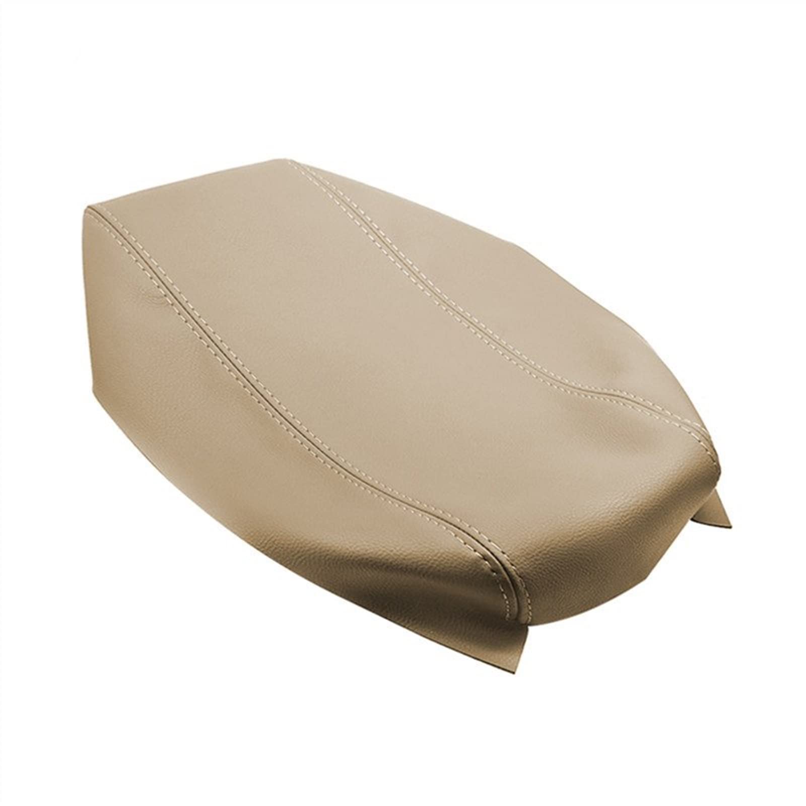 Zapora Beige Center Armrest Leather Cover For Toyota For Prius 30 2009-2015 Car Central Armrest Box Cover Sticker Trim Suvs(Beige)