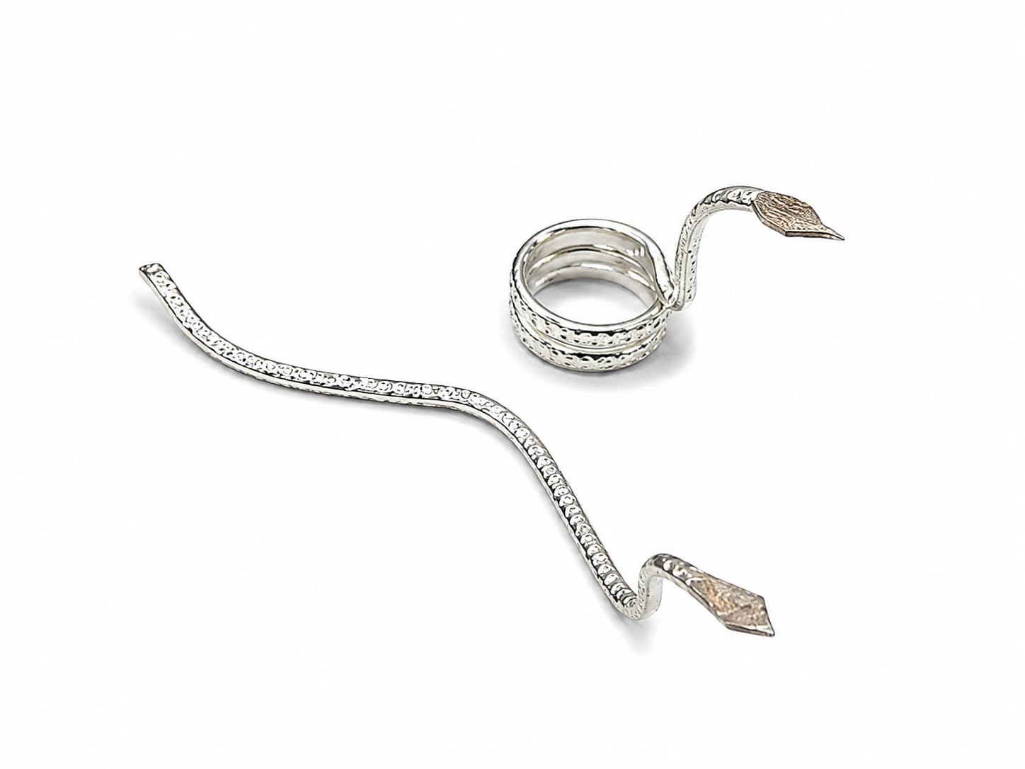 Silver Naag Nagin Joda for Shiv Ji Puja | Silver Plated Naag Nagin Pair for Shivling, Mahadev Pooja Accessories, Rudrabhishek, Shravan Somvar, Maha Shivratri, Home Temple & Vastu-image-31