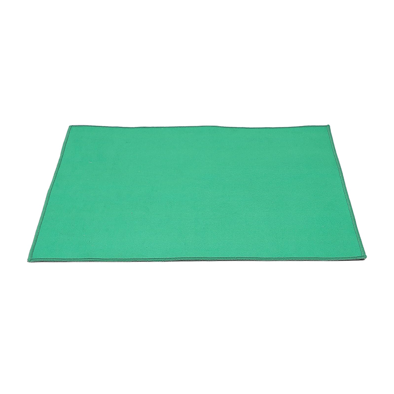 ORFOFE Tapis de Jeu de Société Vert 100 X 100 CM Tissu Épais Antibruit Antidérapant pour Parties de Poker et Jeux de Cartes