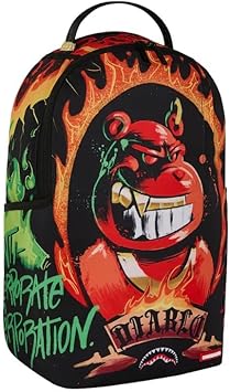 Sprayground Diablo Burning Million Diablo Bill Backpack