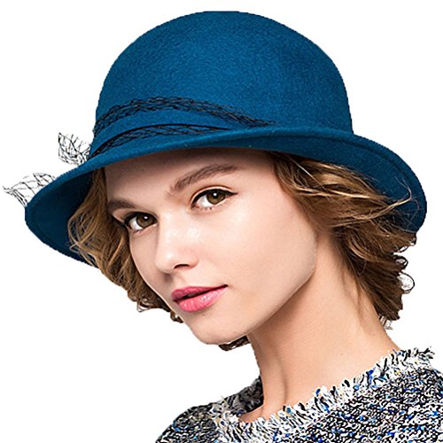 Maitose™ Women's Wool Felt Bowler Hat