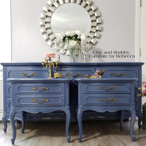 Dixie Belle Paint Company Chalk Finish Furniture Paint | Yankee Blue (32Oz) | Matte Cool Navy Chic Chalk Mineral Paint | Diy Furniture Paint | Made In The Usa #TOP3