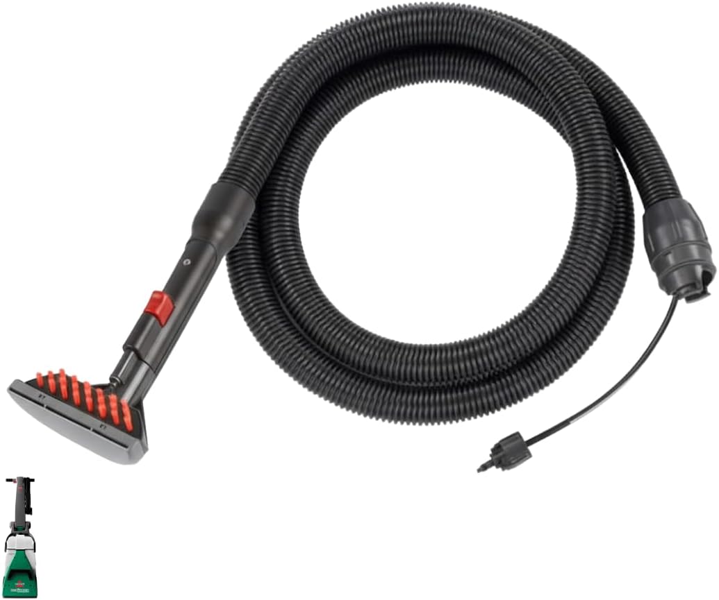 Replacement 10' Hose With Upholstery Tool For Bissell Big Green Machine Professional Carpet Cleaners, Fits Models 86T3B, 86T3C, 86T3, 86T32, 86T38