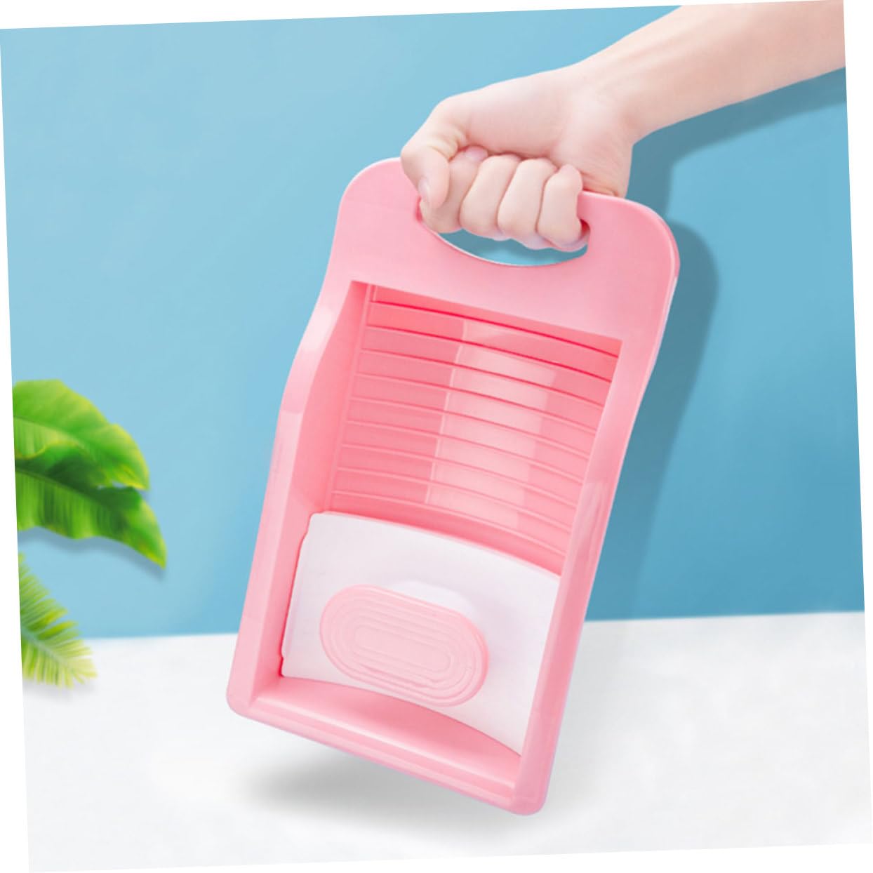 FOMIYES Convenient Washing Board Household Washing Board Pink Cleaning Supplies
