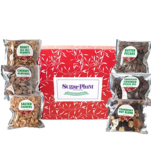 Delicious Nutty Treats Gift Basket for Him