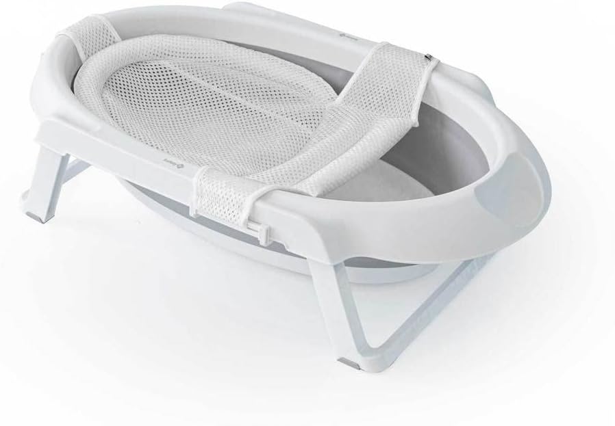 Safety 1st, Banheira Smile com Suporte, Grey