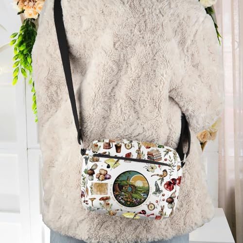 WCGXKO Fantasy Bookish Fandom Crossbody Bag L Ring Gift Literature Gift for Movie Fans 6