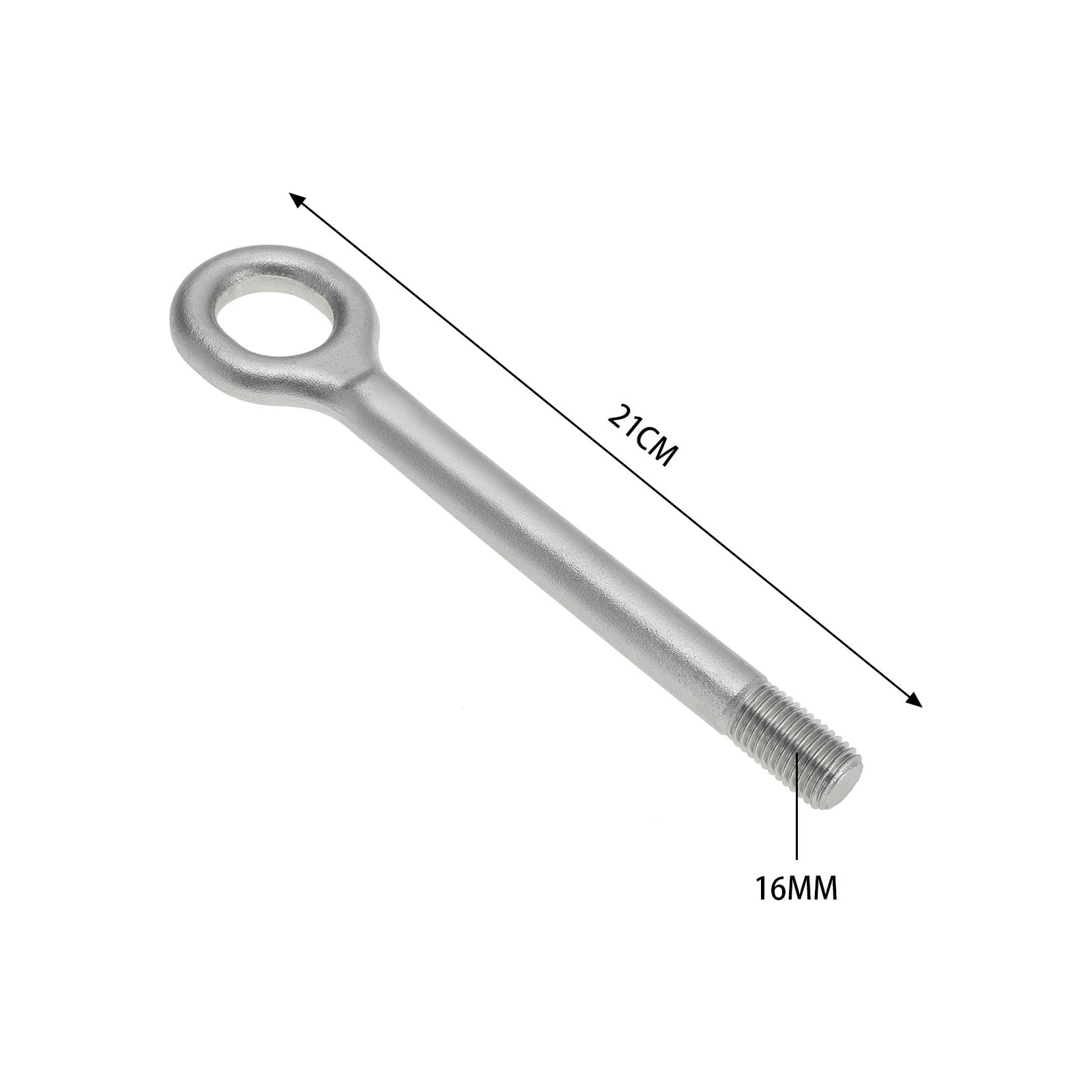 Gancio Di Traino Originale 51798113 Per Fiat Ducato 250, Citroen Jumper, Peugeot Boxer: Occhiello In Ferro Resistente 21cm. Ricambio Perfetto!