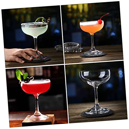 PRETYZOOM 4 Pcs Copo De Coquetel Retrô Copo De Cerveja Copo De Martini Óculos Transparentes Óculos C