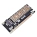 M.2 NVMe SSD NGFF to PCIE 3.0 X16 Adapter M Key Interface Card