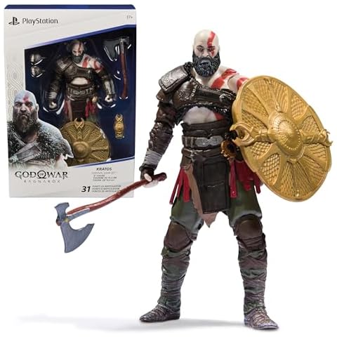 PlayStation 6” Kratos Action Figure Cover