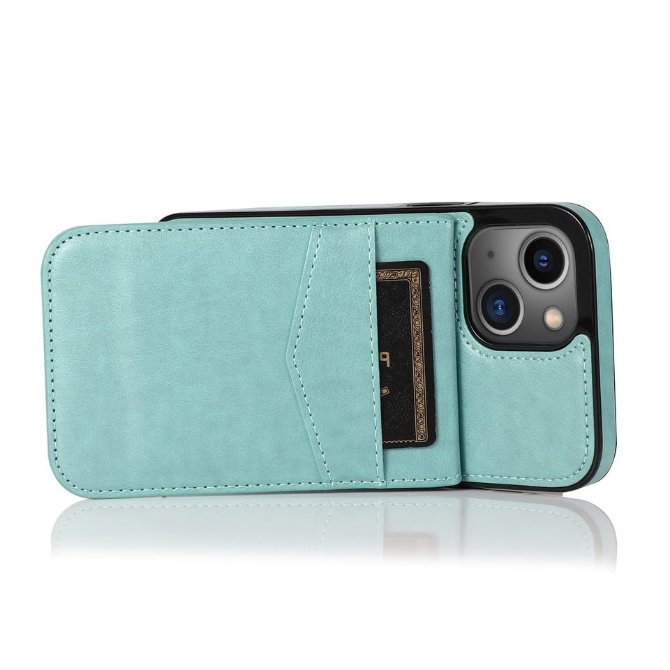 Étui pour iPhone 15 Pro Max vert : votre allié en déplacement pour ranger vos cartes en sécurité