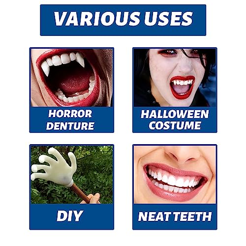 Image of Tooth Repair Kit, Temporary Fake Teeth Replacement Kit for Temporary Restoration of Missing & Broken Teeth Replacement Dentures, DIY Heat Fit Beads. 【30Ml -1 Bottle】 (30Ml -4 Bottle New)