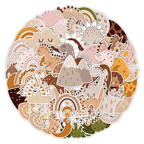 PRETTY SUNSHINE Dinosaurier Sticker 50 Stück, Böhmen Graffiti Aufkleber...