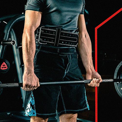 Hawk Sports POWERLIFTINGBELT-T3 Hhr Power Lifting Belt Suede Leather Double Prong Power Belt thumb #1