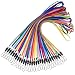 Wisdompro 30 Pack 17-inch Long Colorful Quick Release Neck Lanyards Straps Bulk for USB Flash Drives Keys Keychains ID Name Tag Badge Holders - Assorted Colors