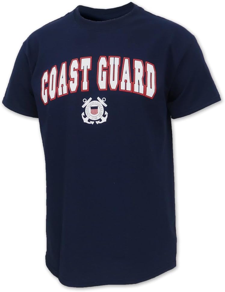 Armed Forces Gear United States Coast Guard Arch Seal T-Shirt