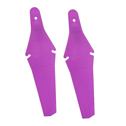 SECRET DESIRE 2X Bicycle Mudguard Riding Replacement Part Biking Saver Purple