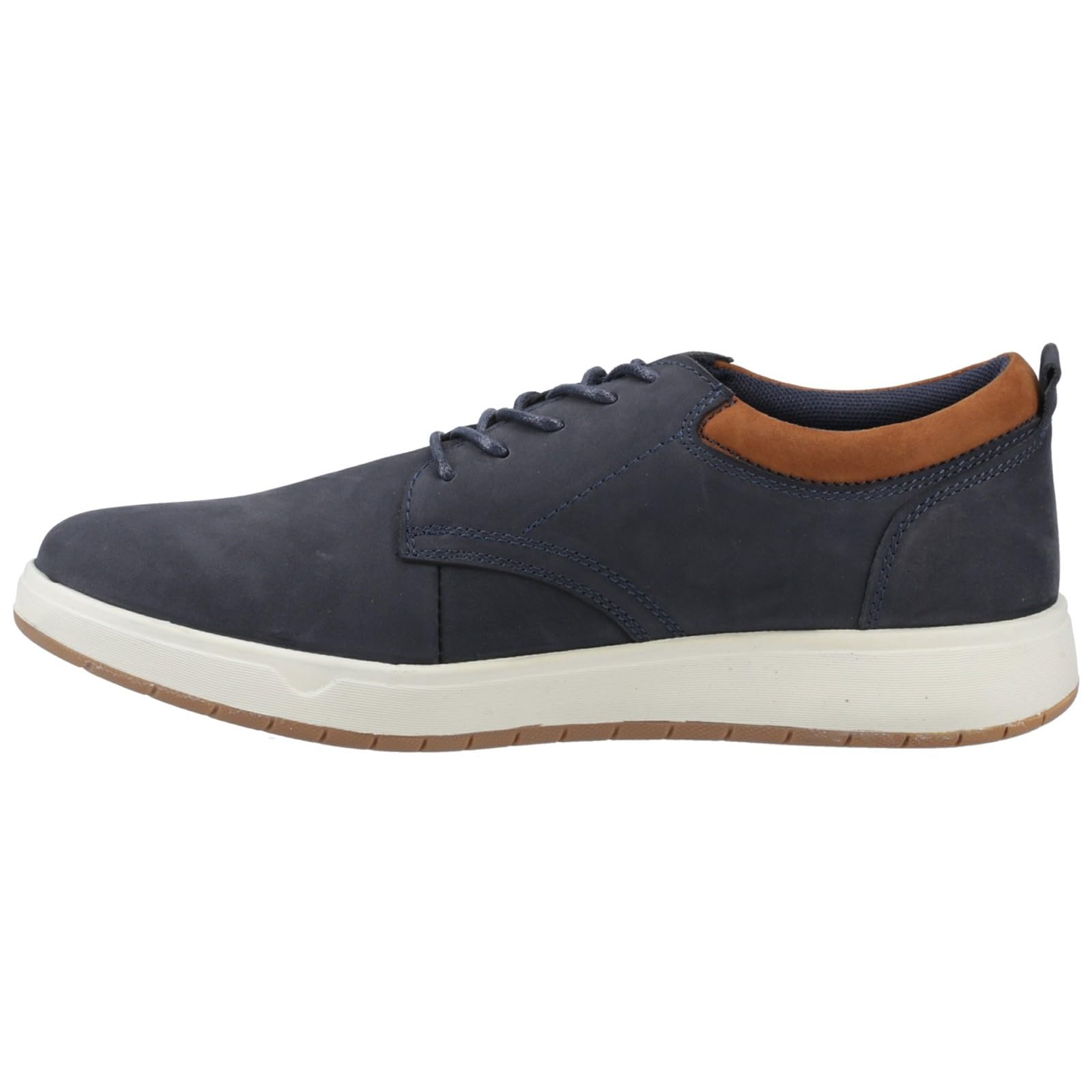 Hush Puppies Men's Casual Lace Up Shoes Bowen Lace Up - Navy - Uk 8