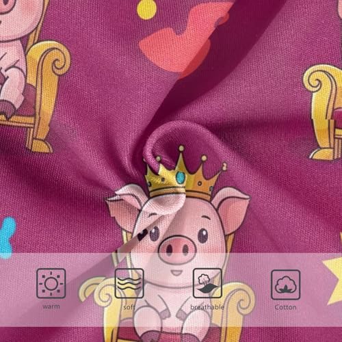 Cute Cartoon Pigs Toddler Girls Panties, Cotton Girls Underwear, 2T–8 Years3