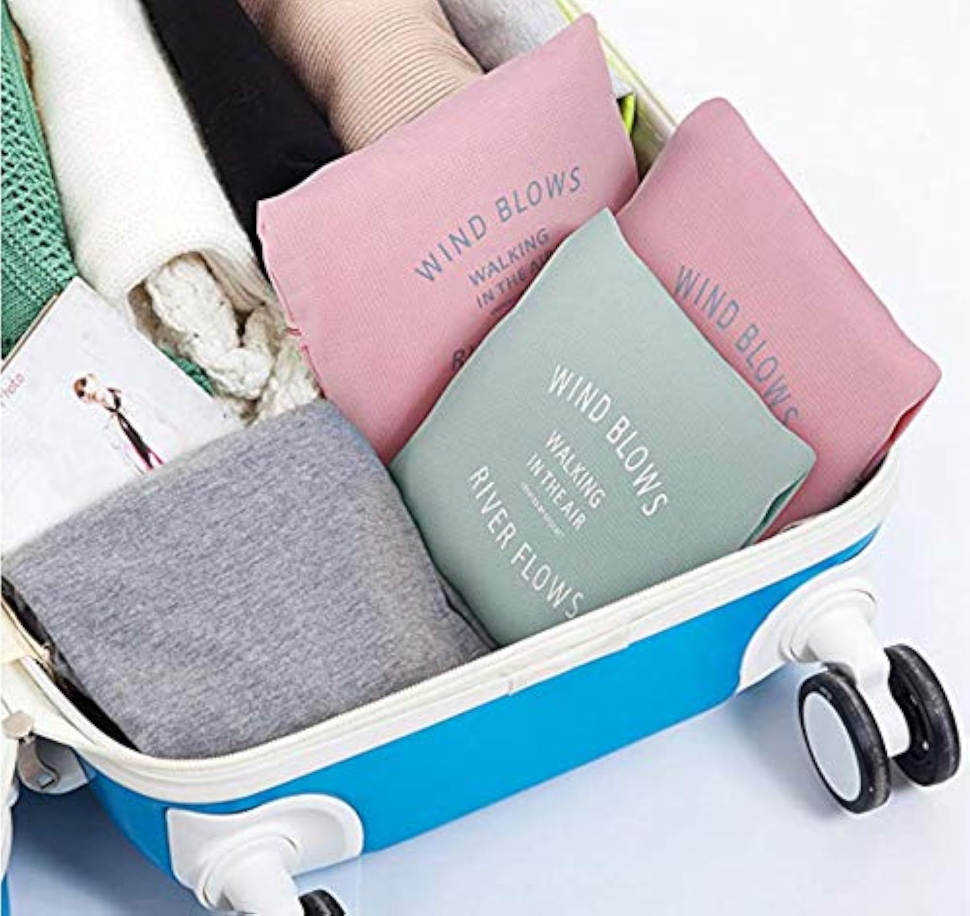 Travel Foldable Nylon Duffle Tote Bag, Waterproof Carry On