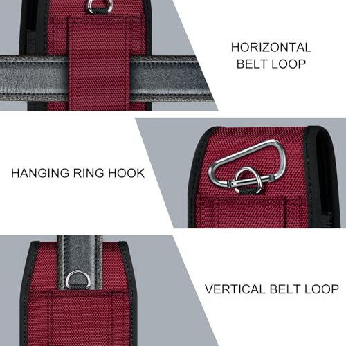 Image of ykooe Cell Phone Belt Holder Holster Case for Galaxy S20-S26 Ultra A17 A16