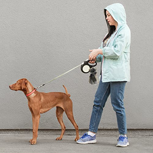 Hundekotbeutelhalter, Kotbeutelhalter mit Karabiner-Clip, Hände frei Poop Bag Carrier für Leine Haustierkotbeutelspender für Hundespaziergänge Fahrradzubehör E9GBDTLQ