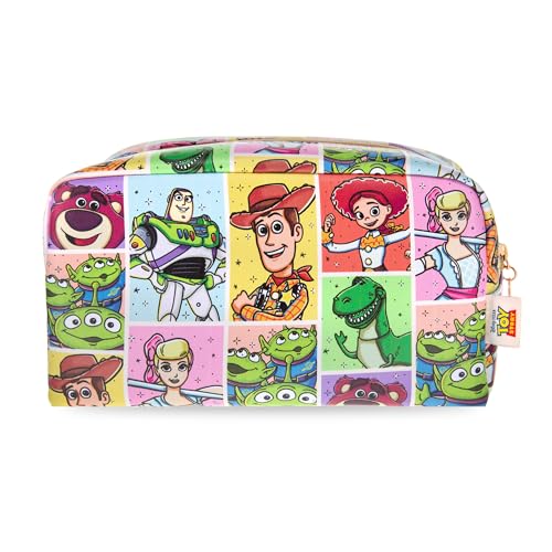 Neceser de viaje Toy Story de Mad Beauty: tu compañero con cremallera dorada para escapadas