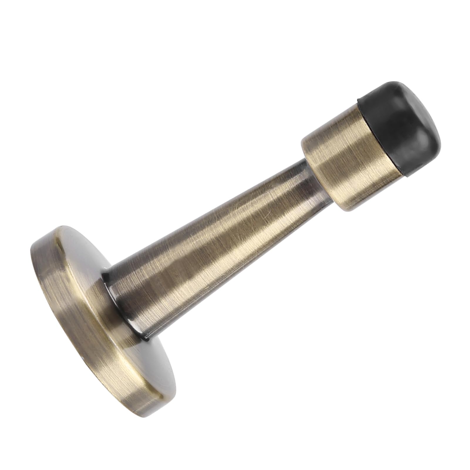 Qcwwy Drzwi Stopper Trwałe Cynklegy -Cubber -Collision for Home Hotel Office -Brushed Bronze Kolor (Górna część drzwi ze stopu Qinggu mały)