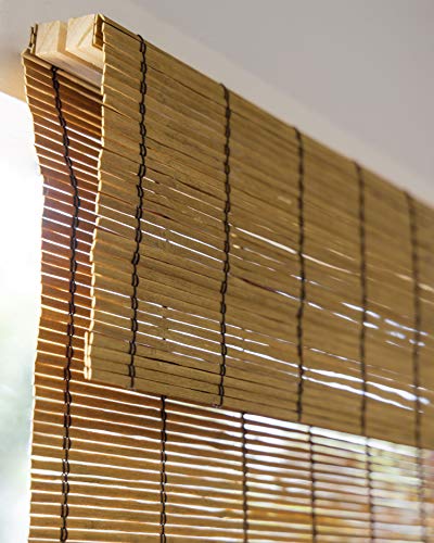 CHICOLOGY Bamboo Roman Shades, Smart Choice Eco-Friendly Light Filtering Blinds for Windows Premium Quality - Image 2