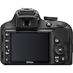 Nikon D3300 24.2 MP CMOS Digital SLR with Auto Focus-S DX Nikkor 18-55mm f/3.5-5.6G VR II Zoom Lens (Black) - Image 4