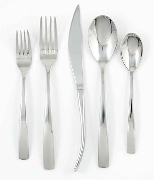 Ginkgo International President 20-Piece Stainless Steel Flatware Place Setting, Service for 4