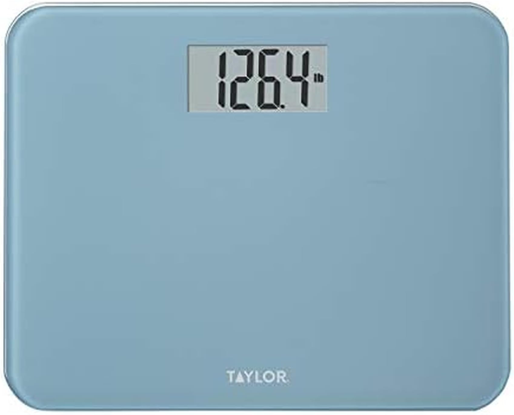 Taylor Compact Digital Glass Scale, Spa Blue