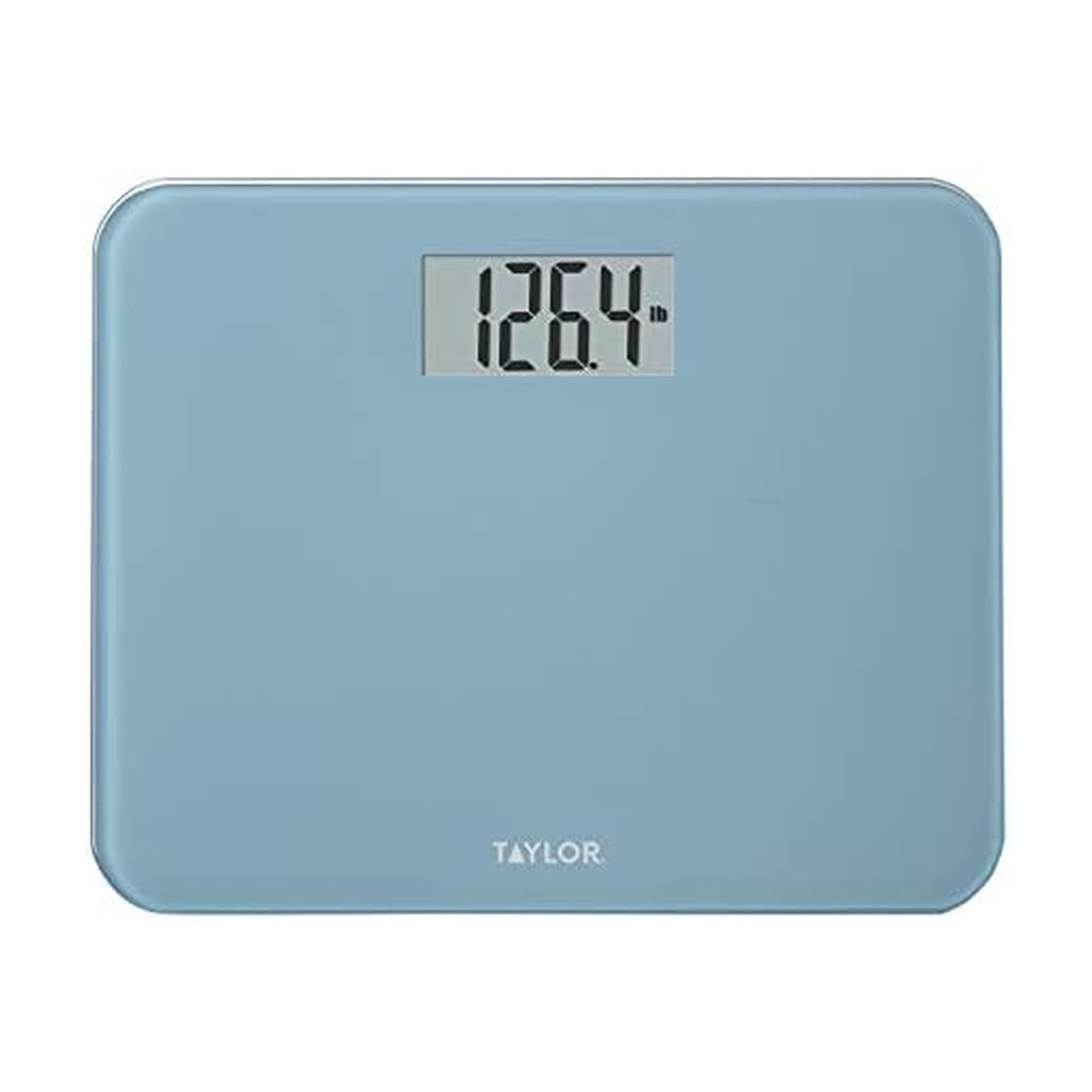 Taylor Compact Digital Glass Scale, Spa Blue
