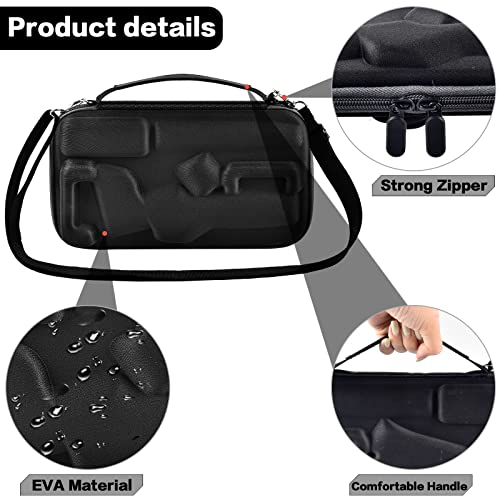 Case Compatible with DJI Osmo Mobile 6 Smartphone Gimbal Stabilizer. Portable Foldable Vlogging Stabilizer Storage Carrying Holder for Phone Gimbal and Other Accessories with Shoulder Strap (Only Box) - Thumbnail 3