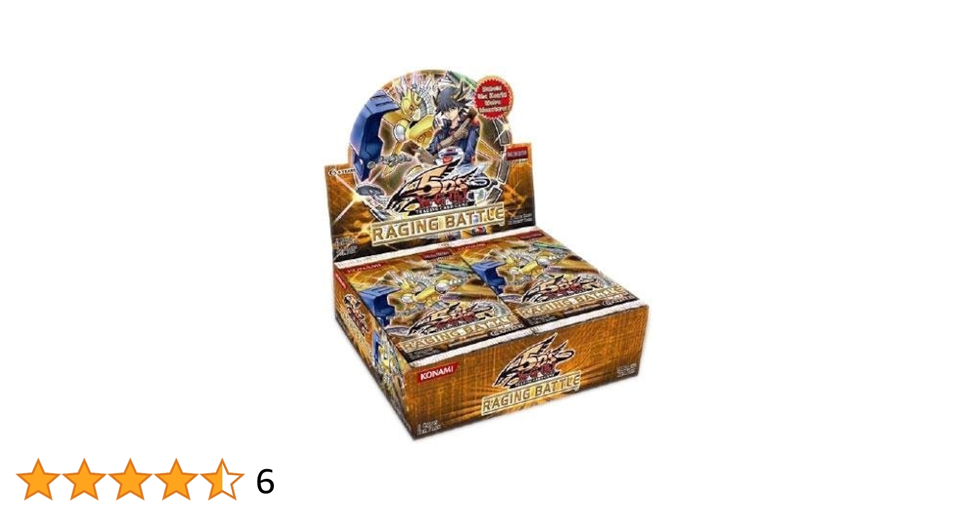 Amazon.com: YuGiOh 5D's Raging Battle ENGLISH Booster Box