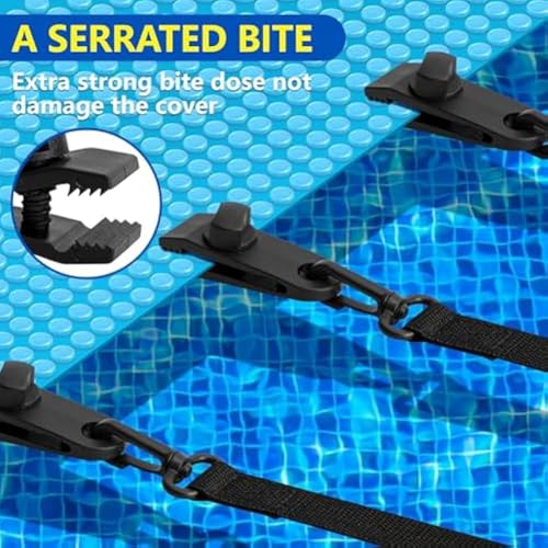 Kit de fixation de couverture solaire Berbeaux contre le vent